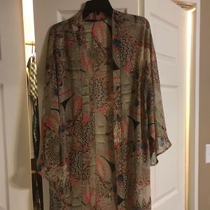 Sheer kimono